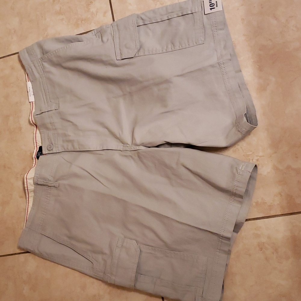 Men's cargo shorts.